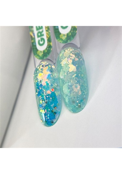 Nail Art Tasarım Jel Gel Korean Green 5 Gr Yeşil Nail Art Jeli