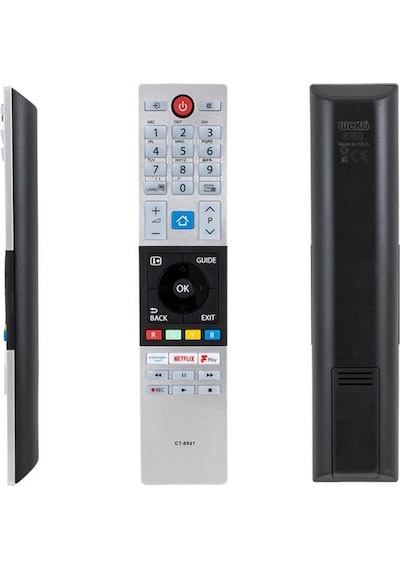 Ct-8541 Netflix- Prime Video-f Play Tuşlu Lcd-led Tv Kumanda