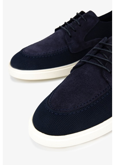 Valmenti Erkek Deri & Tekstil Lacivert Casual Ayakkabı 1203 183 Erk Ayk Y26 Lacıvert