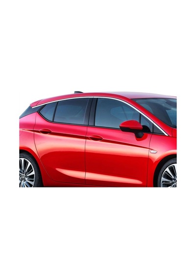 Opel Astra K Cam Üst Çıtası 8 Prç Krom 2015 ve Sonrası
