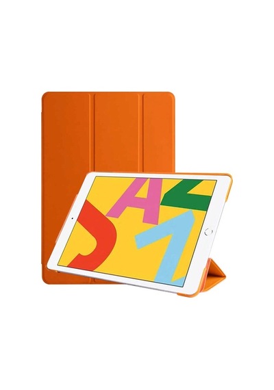 Apple Uyumlu iPad 10.2 2021 (9.Nesil) Kılıf Smart Cover Standlı Kapaklı