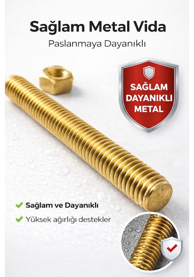 Lavabo Musluk Montaj Aparatı Seti 2 Adet Ay Takımı Musluk Batarya Sabitleme Musluk Montaj Kiti Diğer