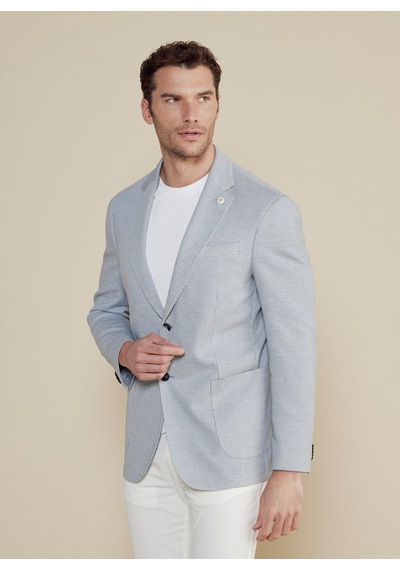 Brooks Brothers Mavi Erkek Regular Fit Ceket Bbss25mbl003