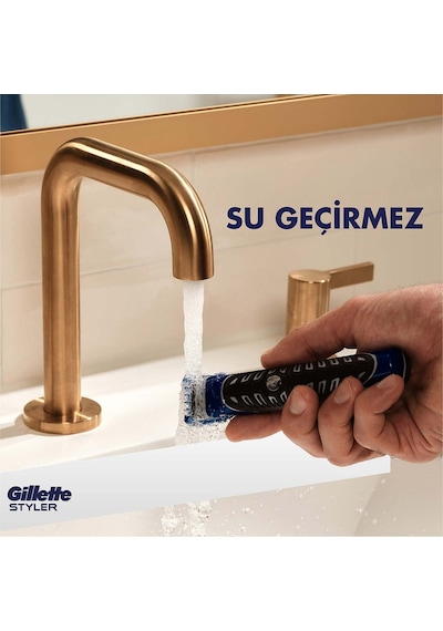 Gillette Fusion Proglide Styler 4'ü 1 Arada Tıraş Makinesi (Tıraş Bıçağı, Kenar Düzeltici, Sakal Şekillendirici ve Vücut)