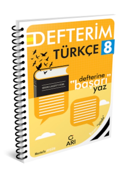 Arı 2025 8. Sınıf Türkçe Defterim