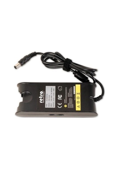 Retro RNA-DL04 Dell Uyumlu 90W Pinli Uç Notebook Adaptörü PA-1900-02D, 9