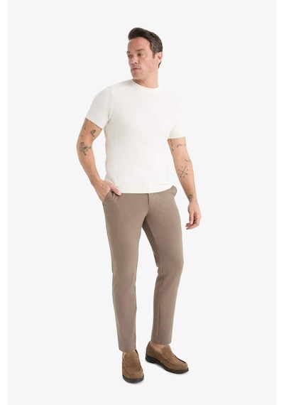 Defacto Tailored Fit Kahverengi Erkek Pantolon C7508ax/bn571 Kahverengi