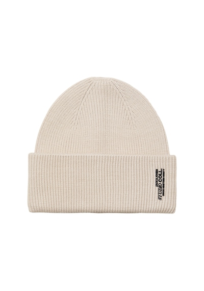 Jack&jones Addıtıonals Erkek Logo Detaylı Örme Bere - Coll - 12279347 Moonbeam