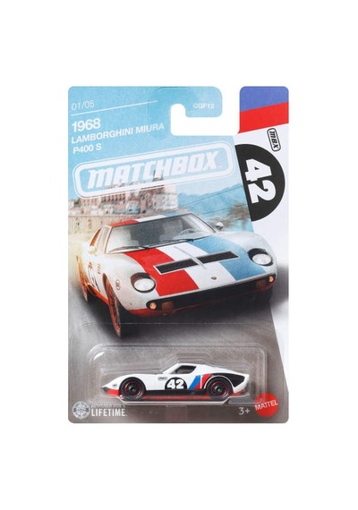 Matchbox Temalı Arabalar 1968 Lamborghını Mıura P400 S Jjr50 Çok Renkli