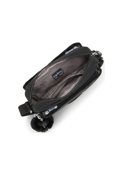 Kipling Abanu Küçük Boy Omuz Çantası Siyah S. Çok Renkli