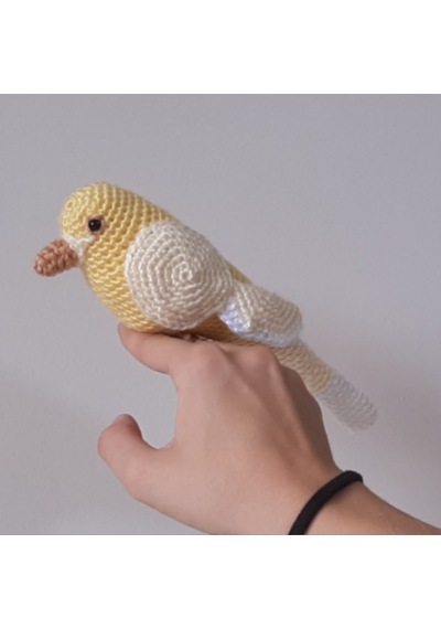 Amigurumi Kuş Oyuncak Kanarya