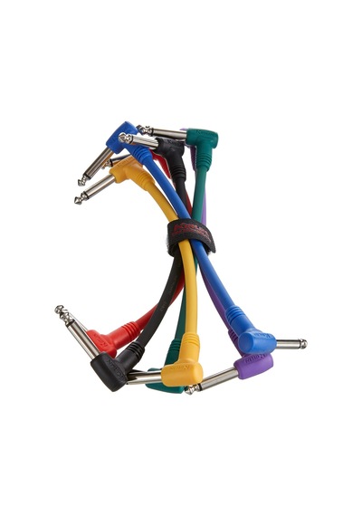 Kirlin 15cm. Gitar Pedal Ara Kablosu Seti 6 Adet