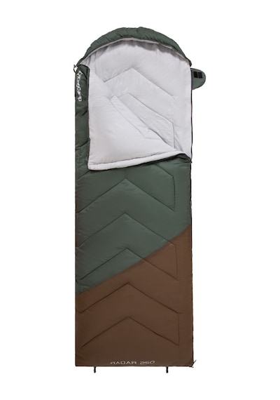 Kingcamp Radar 250 Deluxe -3 C Uyku Tulumu Green & Brown Kahverengi