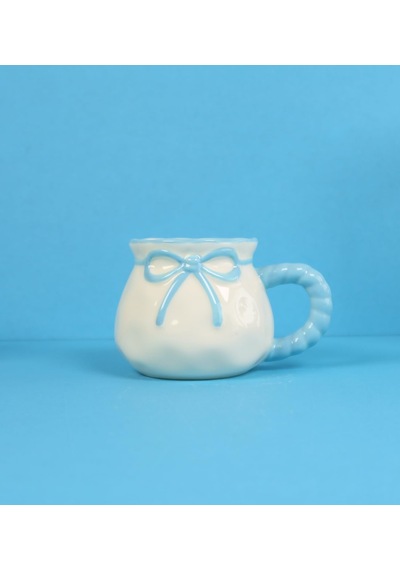 Mini Fiyonk Kahve Kupası Bm-2371 Beyaz - Çok Renkli