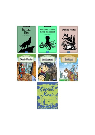 Çöplük Kralı Ortaokul 7 Kitap Set