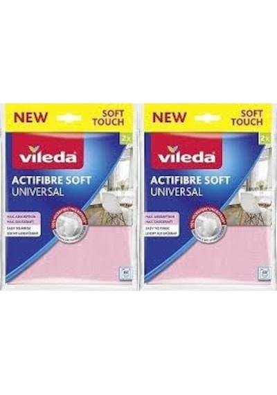 Vileda Actifibre Soft Universal Mikrofiber Bez 2 x 2'li