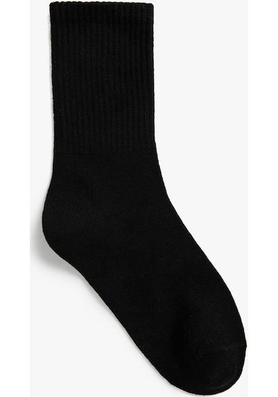Koton Basic Soket Çorap Siyah 3sak80049aa 3SAK80049AA999 Siyah