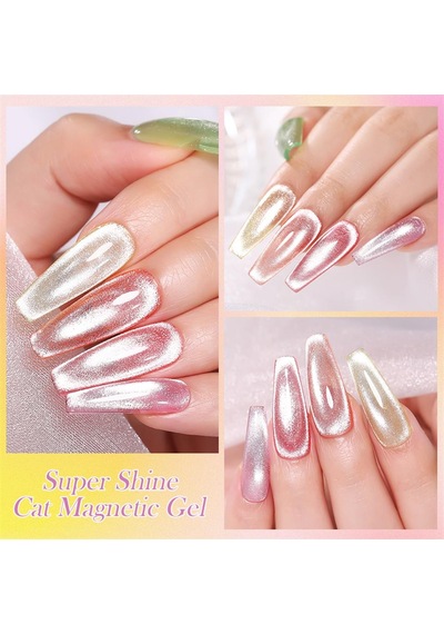 Born Pretty 10ml Super Shine Sliver Kedi Gözü Manyetik Jel 56340