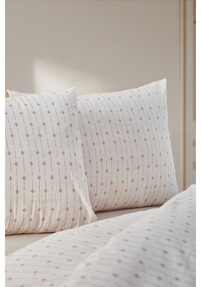 Doqu Home Boho Chic Spring Easy Cot-nevresim Takımı-tek-ravel Krem