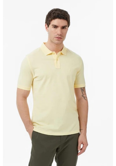 Nautica Erkek Sarı Regular Fit Polo Yaka T-shirt-14490