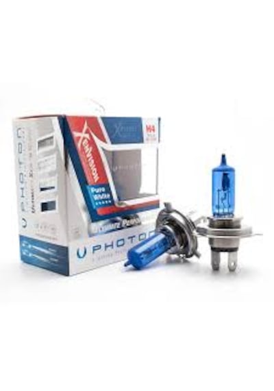 Photon H4 Beyaz Işık Ampul Seti 24 Volt Tırnaklı 43t