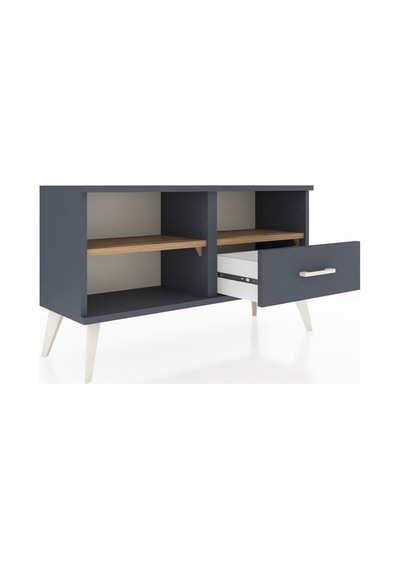 Arges Şifonyer 2 Raflı Tek Çekmeceli 88x30x48 Antrasit-çam/antrasit Çam/antrasit Arges Şifonyer 2 Raflı Tek Çekmeceli 88x30x48 Antrasit-çam/antrasit Çam/antrasit