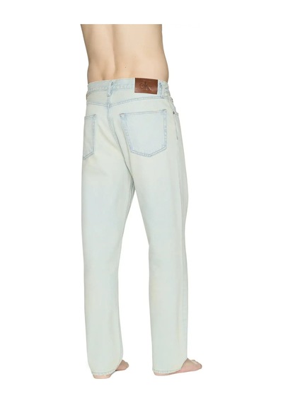 Calvin Klein 90s Taper Seaglass Jean Erkek Mavi Kot Pantolon