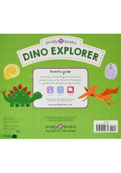 Priddy Books Let'S Pretend Dino Explorer