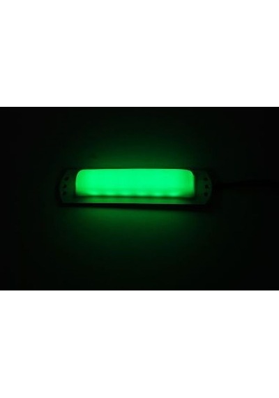 Su Geçirmez Led Lamba Marine Yat Tekne Karavan 12V-15 CM (YEŞİL)