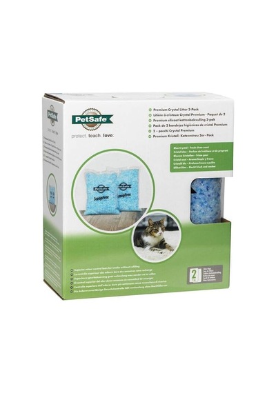 Birinci Sınıf Silikon Kedi Kumu İkili Paket Scoopfree, Kokuları Giderir, Toz Ve Topaksız, 30 Güne Kadar Dayanır, 2 Kg 2 X 2kg