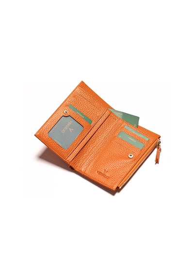 D35 Dark Orange Cüzdan & Kartlık Kadın 2804 Vergelio Flother Wallet Card Holder D35 Dark Orange