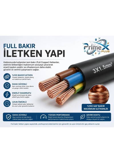 Primex Px-srv15 2 Metre 3x1.5mm C19 Ups Server Power Kablo, Full Bakır C19 Schuko Güç Kablosu, 16a 250v Sunucu Pdu Ups Veri Merkezi Güç Bağlantı Kablosu, Siyah Diger