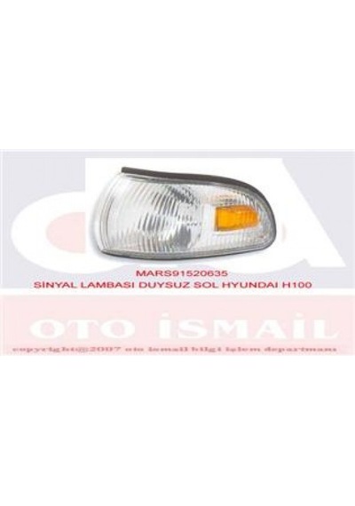 Sinyal - 781 - Lambası Sol Duysuz Hyundaı - Muratech - H-100