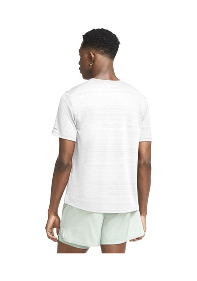 Nike M Nk Df Mıler Top Ss Erkek Beyaz T-shirt - CU5992-100 Beyaz