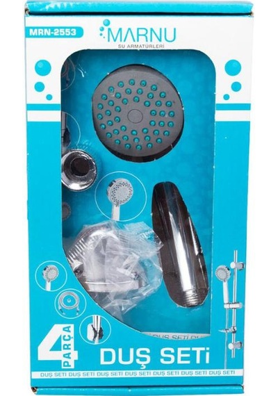 Marmu 4 Parça Duş Seti Mrn-2553 Beyaz