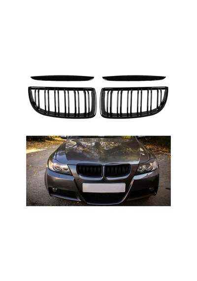 Bmw E90 Sedan Ön Panjur Izgara Piano Black 2005-2008
