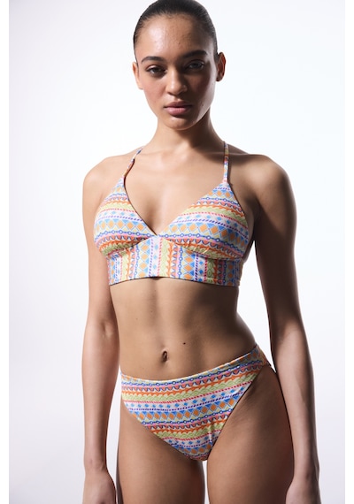 Penti Ila Bralette Çift Taraflı Halter Yaka Bikini Üstü