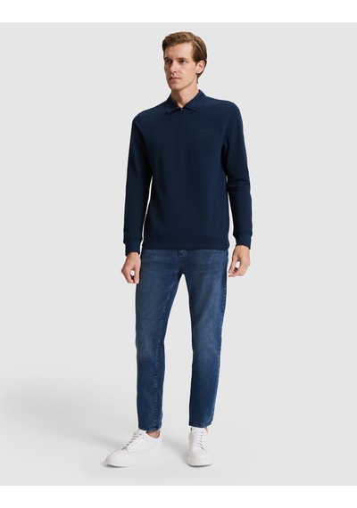 Pierre Cardin Lacivert Slim Fit Basic Sweatshirt 50334013-vr033