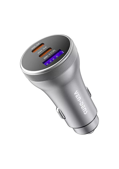 Ven-dens Vd-cc012 Premium 90w 3-port Hızlı Araç Şarj Cihazı