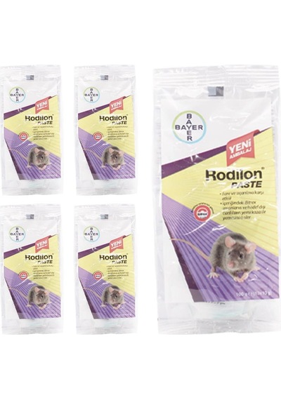 Bayer Rodilon Paste Fare Zehiri 5 x 100 G