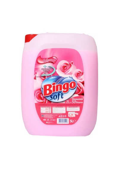 Soft Gülpembe Yumuşatıcı 4'lü Koli 5lt Diğer