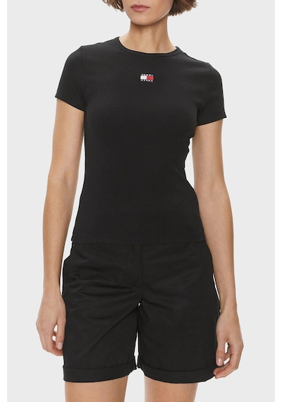 Tommy Jeans Bayan T Shirt Dw0dw17881 Bds Siyah SIYAH