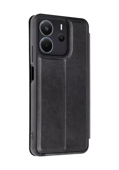 Newface Xiaomi Redmi Note 14 4g Kılıf Flip Cover - Siyah