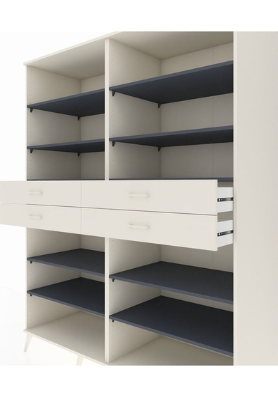 Kronos Gardrop 10 Raflı 4 Çekmeceli 176x59x221 Aytaşı-antrasit/aytaşı Antrasit/aytaşı Kronos Gardrop 10 Raflı 4 Çekmeceli 176x59x221 Aytaşı-antrasit/aytaşı Antrasit/aytaşı