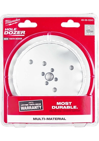 Milwaukee 127 Mm %8 Kobaltlı Bi-metal Endüstriyel Seri Panç