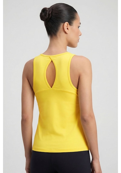 Tommy Life Limon Standart Fit Çapraz Sırt Detaylı Kadın Spor Atlet - 97296