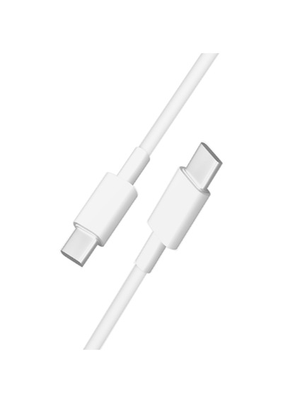Teknonet TN-DC14 PD 20 W QC 3.0 A Type-C To Type-C Şarj ve Data Kablo 100 CM Beyaz
