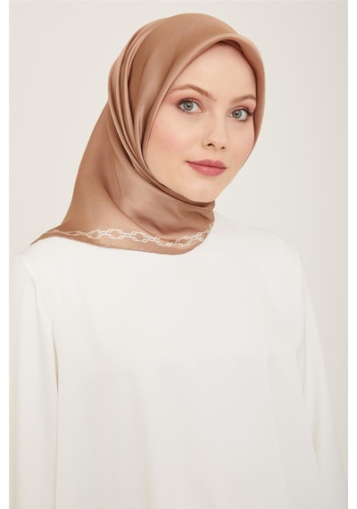 Armine Sura İpek Eşarp 24ya9154 03 - Desenli