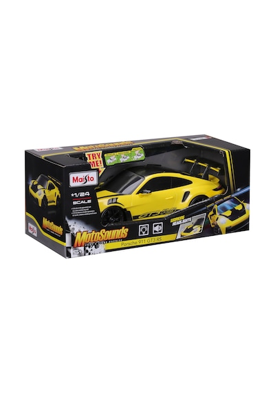 1/24 Porsche 911 Gt3 Rs Işıklı Ve Sesli Araba 81733 Çok Renkli