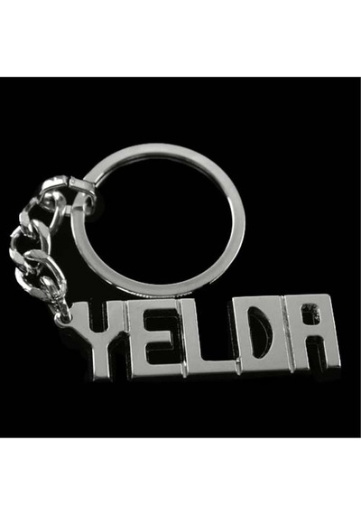 Yelda - 299 - - Nazblsmm - İsimli Anahtarlık Çok Renkli
